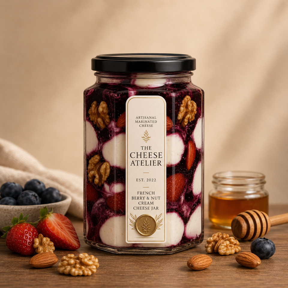 French Berry & Nut Cream Cheese Jar (250g)
