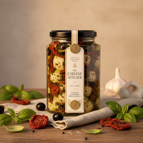 Italian Antipasti Mozzarella Jar
