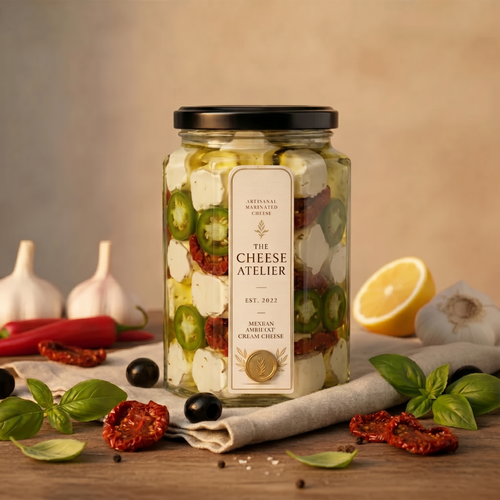 Mexican Cream Cheese Jar
